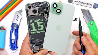 iPhone 15 Teardown  Why is nobody talking about this [upl. by Enayr528]