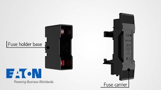 Eatons Bussmann series Safeclip front connected fuse holders [upl. by Ennaerb472]