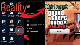 How to Play GTA V ONLINE  ON ANY CRACKED VERSION  GTA 5 Online On FITGIRL REPACK  Reality  truth [upl. by Nart]