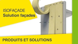 Isofaçade la solution pour isoler pour des façades ventilées par lextérieur  Les Solutions Isover [upl. by Salot]