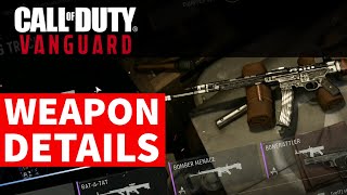 COD Vanguard All Weapons Blueprints Perks Operators Details Explained [upl. by Aruon]