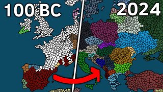 The History of Europe Every Year In Game Style [upl. by Ebenezer]