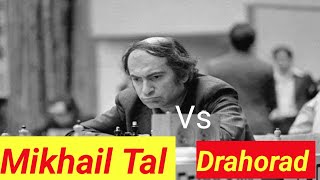 Mikhail Tal vs St Drahorad  tal famous games Tal best gamestal best Sacrifices tal magnus [upl. by Kirwin]