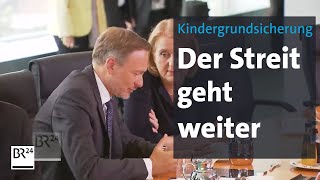 Kindergrundsicherung weiter umstritten – Scharf spricht von quotKatastrophequot  BR24 [upl. by Regina]