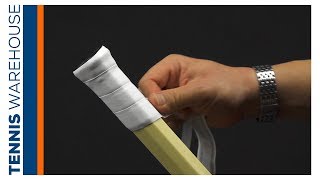 Tennis Tip How to Install a Replacement Grip [upl. by Spratt734]