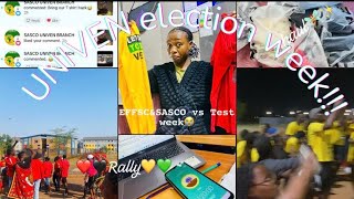 UnivlogUniven 2024 electionsHaultest weekSouth African YouTuber [upl. by Quarta]