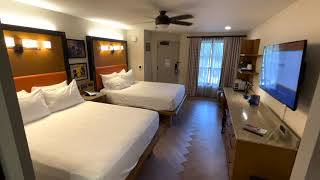 Coronado Springs Resort Standard ROOM REVIEW Walt Disney World [upl. by Outlaw]