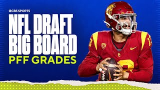 2024 NFL Draft BIG BOARD GRADES with PFFs Sam Monson  CBS Sports [upl. by Esiralc120]