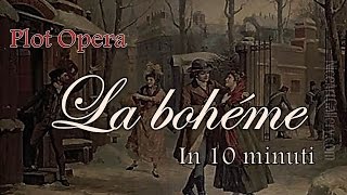 Plot Opera La Bohéme in 10 minuti [upl. by Erminie]