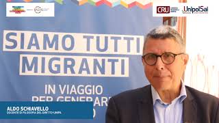 Aldo Schiavello a “Siamo tutti migranti” organizzato dal CRU Sicilia [upl. by Rolland937]