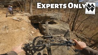 All The Expert Trails At Lake Leatherwood Gravity Project  DH 1 2 3 amp 7 [upl. by Vierno717]