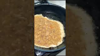 Egg sardines omelette asmr food recipe satisfyingvideo shorts [upl. by Enej]