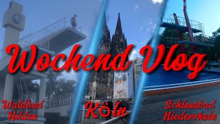 Wochenend Vlog Schlossbad Niederrhein Köln amp Waldbad Hilden [upl. by Charles]