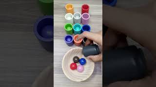 Colorful Wooden Balls Sorting Asmr [upl. by Andrea154]