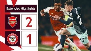 Arsenal 21 Brentford  Extended Premier League Highlights [upl. by Orazio]