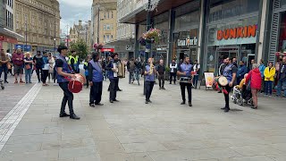 Punjabi Band Baja by Punjabi Roots at BDFestival  Bradford Yorkshire [upl. by Areval258]