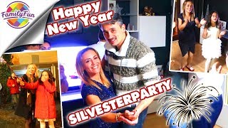 SILVESTERPARTY FEIER SPEZIAL 💃🎉  FEUERWERK TANZEN ganze Nacht  Family Fun [upl. by Esmerolda281]