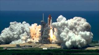 Space Shuttle Launch Audio  play LOUD no music HD 1080p [upl. by Ebby939]