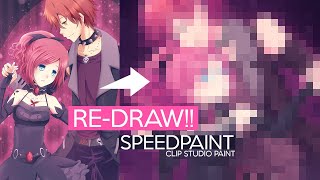 My Doll • REDRAW 2012→2020 ★ Speedpaint [upl. by Llert]