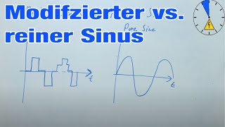 Modifizierter vs Pure Sinus  Musst DU vor dem Kauf eines Wechselrichters wissen [upl. by Anael]