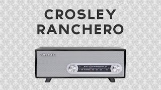 Crosley Ranchero AMFMAUX Radio  InDepth Review [upl. by Congdon627]