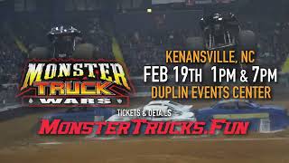 Duplin County Monster Truck Wars  February 19 2022 [upl. by Kcirdek]