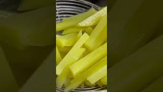 Perfect Crispy French Fries Recipe  Homemade French Fries in Minutes  shorts Fooduzzi [upl. by Sorenson258]