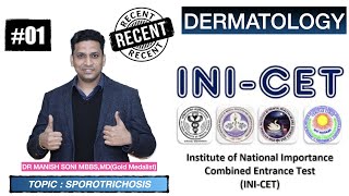 INICET 2021  TOPIC SPOROTRICHOSIS [upl. by Ahsemot]