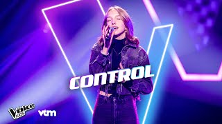 Zita  Control  Blind Auditions  The Voice Kids  VTM [upl. by Barolet]