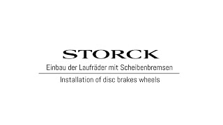 How to  Install disc brake wheels on STORCK Bikes [upl. by Aciretehs]