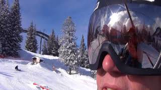 GarmischPartenkirchen Germany skiing Review 2018 [upl. by Lodie]