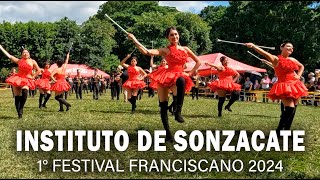 Instituto Nacional de Sonzacate  1° Festival Franciscano de Bandas de Paz [upl. by Koval]