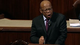 Rep John Lewis passionate speech against GOP bill [upl. by Mcclees]