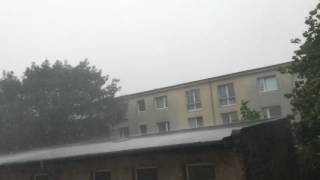 Unwetter Berlin Baumschulenweg 27072016 Teil 4 [upl. by Halfdan65]