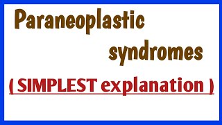 paraneoplastic syndrome [upl. by Sahpec41]