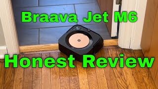 iRobot Braava Jet M6 Mopping Robot Real Review  Threshold Issues Watch this before buying [upl. by Agbogla]