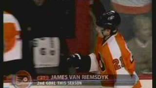 Philadelphia Flyers James Van Riemsdyk 2nd NHL carrer goal Sweet second [upl. by Samira]