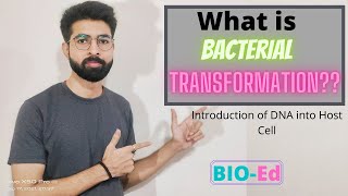 Bacterial Transformation  Introduction of DNA into Host Cell [upl. by Elna]