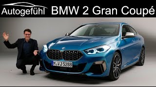 BMW 2Series Gran Coupé REVIEW Exterior Interior M235i vs Sport Line  Autogefühl [upl. by Arhas]