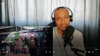 All female cypher CPT girls do it better LEKKER TV REACTION [upl. by Omiseno]