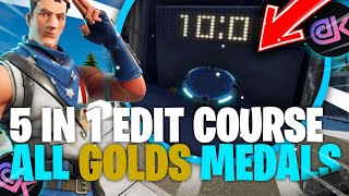 5 in 1 edit course by Candook all gold medal with controller 60 ping 60 fps [upl. by Babs162]