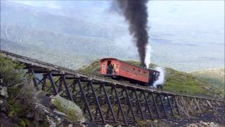 Steam Ascent of Jacobs Ladder  Mt Washington Cog Railway [upl. by Htnamas308]