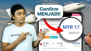 5 Cara Beli Tiket Flight Murah Confirm Menjadi Tips Ni [upl. by Daye345]