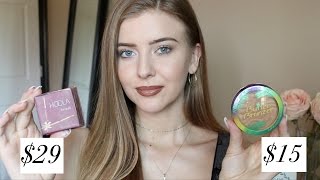 Benefit HOOLA vs Physicians Formula BUTTER BRONZER  Review amp Demo [upl. by Salisbarry]