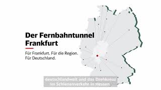 Der Fernbahntunnel Frankfurt Hessens Drehkreuz in der Schieneninfrastruktur 22 Januar 2024 [upl. by Eynahpets515]