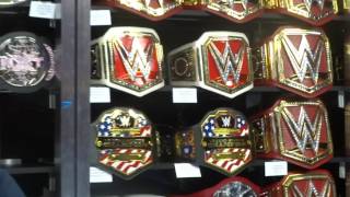 ⭐️WWE SHOP 🎁  OFFICIAL WWE Shop Wrestlemania SUPERSTORE  WWE SHOP WWE CHAMPIONSHIP TITLE BELTS [upl. by Zakaria]