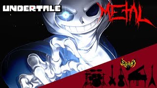 Undertale  sans 【Intense Symphonic Metal Cover】 [upl. by Akiem]