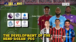 EFOOTBALL™ 25 PPSSPP THE DEVELOPMENT OF THE PES ASEAN PES [upl. by Ahsikam]