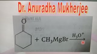 Cyclohexanone And Grignard reagent 12boardexam grignardreagent [upl. by Schlesinger567]