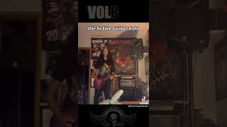 Die To Live Volbeat Guitar Solo volbeat guitarsolo metalcover guitarist rock cover metal r [upl. by Tarabar]